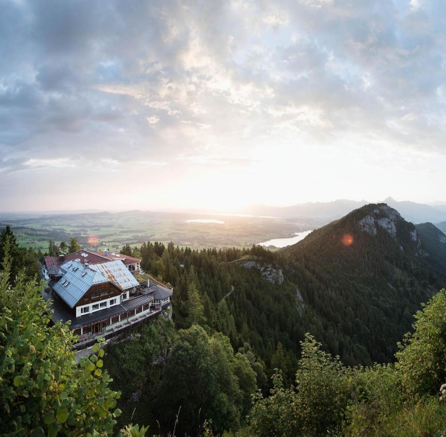 Boutiquehotel Blaue Burg Pfronten Exterior foto